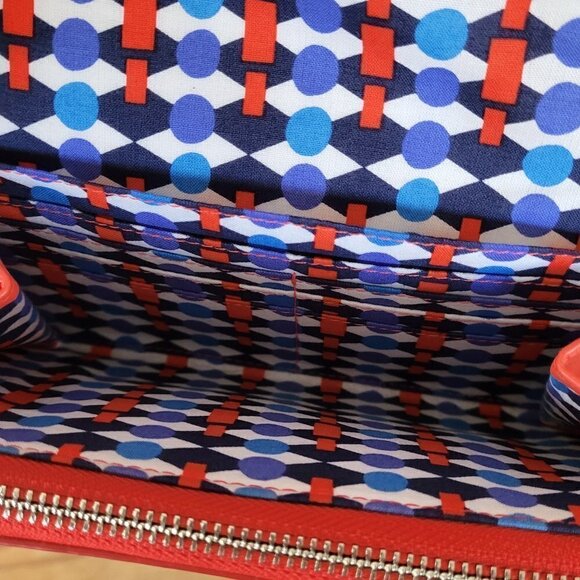 Vera Bradley Accordion Faux Leather Crossbody Bag - Picture 8 of 13